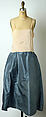 Robe de Style, House of Lanvin (French, founded 1889), cotton, silk, glass, metal, French