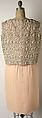 "Eglantine", House of Dior (French, founded 1946), silk, nylon, metallic thread, glass beads, French