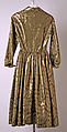 Dress, Anne Fogarty (American, Pittsburgh, Pennsylvania 1919–1980 New York), silk, metallic threads, leather, American
