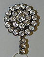 Pendant, paste, silver, gold, European