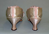 Shoes, silk, British