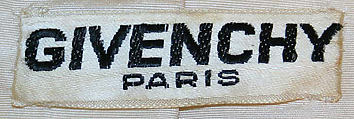 Evening coat, House of Givenchy (French, founded 1952), silk, French