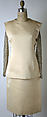 Evening ensemble, Yves Saint Laurent (French, founded 1961), silk, glass beads, metallic thread, French