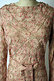 Dinner dress, Mainbocher (French and American, founded 1930), silk, metallic thread, beading, French