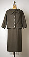 Ensemble, House of Dior (French, founded 1946), wool, French
