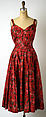 Afternoon dress, House of Dior (French, founded 1946), silk, French
