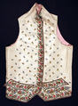 Waistcoat, silk, European