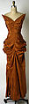 Evening dress, Schiaparelli (French, founded 1927), silk, French