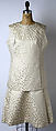 Dinner ensemble, House of Dior (French, founded 1946), silk, metallic thread, French
