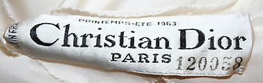 Dress, House of Dior (French, founded 1946), silk, French