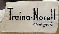 Dress, Traina-Norell (American, founded 1941), silk, wool, American