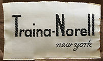 Afternoon dress, Traina-Norell (American, founded 1941), silk, American