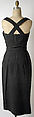 Ensemble, Traina-Norell (American, founded 1941), (a–d) wool; (e–g) cotton, American