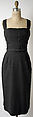 Ensemble, Traina-Norell (American, founded 1941), (a–d) wool; (e–g) cotton, American