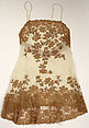 Chemise, silk, cotton, French