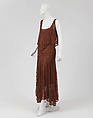 Evening dress, House of Chanel French, silk, French