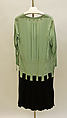 Ensemble, Edward Molyneux (French (born England), London 1891–1974 Monte Carlo), wool, silk, French