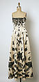 Evening ensemble, House of Balenciaga (French, founded 1937), silk, French