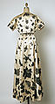 Evening ensemble, House of Balenciaga (French, founded 1937), silk, French