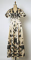 Evening ensemble, House of Balenciaga (French, founded 1937), silk, French