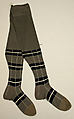 Stockings, silk, cotton, American