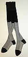 Stockings, Bonwit Teller & Co.  American, silk, cotton, American