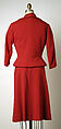 Suit, Hattie Carnegie, Inc. (American, 1918–1965), wool, American