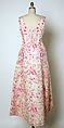 Evening dress, House of Balenciaga (French, founded 1937), silk, glass, French
