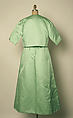 Evening ensemble, (a–d) House of Balenciaga (French, founded 1937), silk; (a-d) glass beading, metallic thread, French