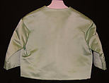 Evening ensemble, (a–d) House of Balenciaga (French, founded 1937), silk; (a-d) glass beading, metallic thread, French