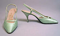 Evening ensemble, (a–d) House of Balenciaga (French, founded 1937), silk; (a-d) glass beading, metallic thread, French