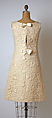 Evening dress, André Courrèges (French, Pau 1923–2016 Neuilly-sur-Seine), silk, wool, French