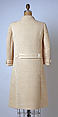 Evening coat, André Courrèges (French, Pau 1923–2016 Neuilly-sur-Seine), wool, silk, French