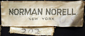 Ensemble, Norman Norell (American, Noblesville, Indiana 1900–1972 New York), wool, leather, American