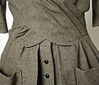 Dress, Jacques Fath (French, 1912–1954), (a, b) wool; (c) leather
c) leather, French