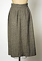 Dress, Jacques Fath (French, 1912–1954), (a, b) wool; (c) leather
c) leather, French
