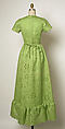 Evening dress, House of Balenciaga (French, founded 1937), (a) linen; (b) silk
b) silk, French