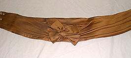 Evening dress, Nina Ricci (French, founded 1932), cotton, wool, silk, French