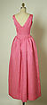 Evening ensemble, House of Balenciaga (French, founded 1937), silk, French