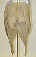 Riding ensemble, B. Altman &amp; Co. (American, 1865–1990), (a, b) linen; (c, d) cotton, American