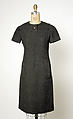 Dress, House of Dior (French, founded 1946), wool, plastic, French