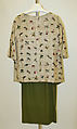 "Ganges", Vera Maxwell (American, 1901–1995), (a) linen; (b) silk
b,c) silk, American