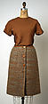 Suit, André Courrèges (French, Pau 1923–2016 Neuilly-sur-Seine), wool, cotton, French