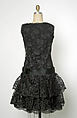 Evening ensemble, House of Balenciaga (French, founded 1937), cotton, silk, French