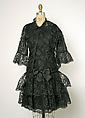 Evening ensemble, House of Balenciaga (French, founded 1937), cotton, silk, French