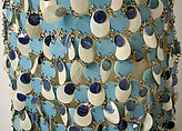 Evening dress, Paco Rabanne (French, born Spain 1934–2023), plastic, metal, French