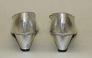 Pumps, Herbert Levine Inc. (American, founded 1949), plastic (vinyl), leather, American