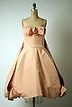 Evening dress, House of Dior (French, founded 1946), silk, French