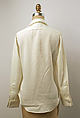 Blouse, silk, American