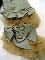 Dinner dress, A. Corbay (French), silk, French